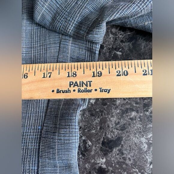 J Crew Men's Slim Fit Thompson Plaid Linen Blazer Front Pockets Gray Black - Picture 10 of 16